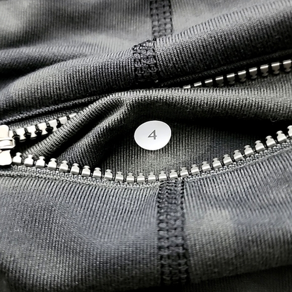 Lululemon Rocket Pencil Skirt Black Retro Grey Camo Zip Pockets Stretch Size 4 - Picture 11 of 16